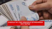 Engelli ve eski hükümlü istihdamına dev bütçe