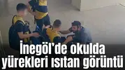 Okulda yürekleri ısıtan görüntü