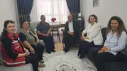 Şehit yakını ve gazilere bayram ziyareti