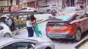 Trafik magandası kadına ceza yağdı