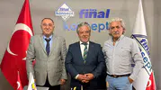Kaymakamlardan Müdür Kanca’ya ziyaret