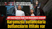 CHP Grup Başkanı Özgür Özel Manisalılarla buluştu