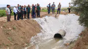 DSİ Alaşehir Sulaması Yenileme Projesini inceledi