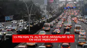 1,5 milyon TL altı sıfır arabalar! İşte en ucuz modeller