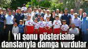 Yıl sonu gösterisine danslarıyla damga vurdular