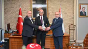 Manisa TSO’dan İl Emniyet Müdürü Adnan Karayel’e Hayırlı Olsun Ziyareti