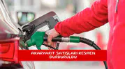 Akaryakıt satışları resmen durduruldu