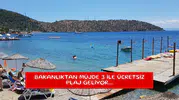 Bakanlıktan müjde 3 ile ücretsiz plaj geliyor...