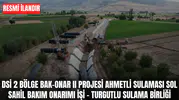 DSİ 2 BÖLGE BAK-ONAR II PROJESİ AHMETLİ SULAMASI SOL SAHİL BAKIM ONARIMI İŞİ - TURGUTLU SULAMA BİRLİĞİ