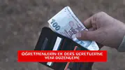 Öğretmenlerin ek ders ücretlerine yeni düzenleme