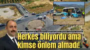 İki yılda 17 kazanın meydana geldi kavşakta nihayet çalışma başladı: Herkes biliyordu ama kimse önlem almadı!