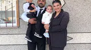 Aynı motosiklette can veren anne-baba gözyaşlarıyla uğurlandı