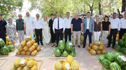 Gölmarmara'da Geleneksel Kavun Karpuz Festivali coşkusu yaşandı