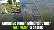 Muradiye Orman Müdürlüğü'nden "Yeşil Vatan"a detek