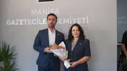 İYİ Parti Manisa İl Başkanı Gözde Aytaç Gazeteciler Cemiyetini ziyaret etti