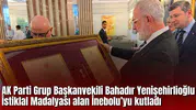 AK Parti Grup Bahadır Yenişehirlioğlu İstiklal Madalyası alan İnebolu’yu kutladı