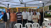 Mahalleliler aşure hayrında bir araya geldi