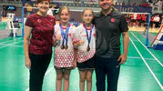 Manisalı badmintonculardan uluslararası turnuvada iki bronz madalya
