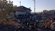 Manisa'da korkutan ev yangını