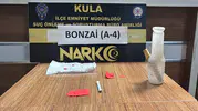 Kula Emniyeti'nden bir gecede 3 uyuşturucu operasyonu
