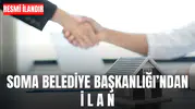 SOMA BELEDİYE BAŞKANLIĞI’NDAN İ  L  A  N