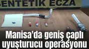 Manisa'da geniş çaplı uyuşturucu operasyonu