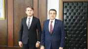 Başkan Cıllı'dan Kaymakam Özcan'a hayırlı olsun ziyareti