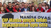 CHP Manisa gençlik kolları başkanlarından toplu istifa