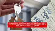 Emekli olduktan sonra en çok göç edilen iller belli oldu