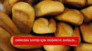 Ekmeğin satışı için düğmeye basıldı...