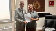 MHP Yunusemre İlçe Başkanı Ali Özkan mazbatasın aldı