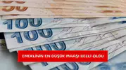 Emeklinin en düşük maaşı belli oldu