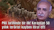 PKK tarihinde bir ilk! Karayılan 50 yıllık kaybı itiraf etti