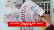 Bakan duyurdu: Zamlı evde bakım maaşı yattı