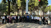 Anahtar Parti Manisa Şehitliğini ziyaret etti