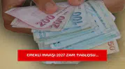 Emekli maaşı 2027 zam tablosu...