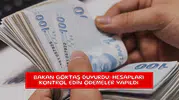 Bakan Göktaş duyurdu: Hesapları kontrol edin ödemeler yapıldı