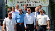 Başkan Balaban'dan Kamyoncular Kooperatifine ziyaret