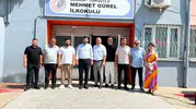AK Partili Başkan Temizel’den okula ziyaret