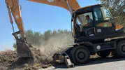 Saruhanlı’da Kepenekli–Taşdibi Bağlantı Yolu Genişletiliyor