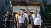 MHP Yunusemre İlçe Başkanı Özkan Manisa Kamyoncular Kooperatifini ziyaret etti