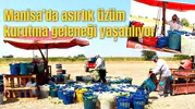 Manisa’da asırlık üzüm kurutma geleneği yaşatılıyor
