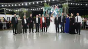 Başak ve Murat Alkış çifti dünya evine girdi