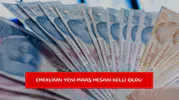 Emeklinin yeni maaş hesabı belli oldu