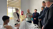 Anahtar Parti’den yaralı öğrencilere ve ailelerine ziyaret