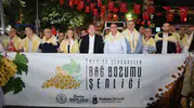Manisa’da Bağ Bozumu Korteji renkli görüntülere sahne oldu