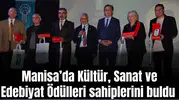 Manisa’da Kültür, Sanat ve Edebiyat Ödülleri sahiplerini buldu