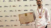 Manisalı Şef Murat Çakar'dan Antalya'da çifte madalya