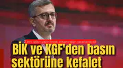 BİK ve KGF'den basın sektörüne kefalet