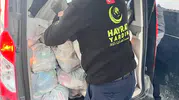 Hayrat İnsani Yardım Derneği Manisa'daki yardımlarını sürdürüyor